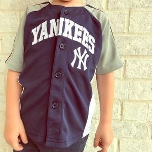 NY Yankees Toddler Baseball Jersey 3T